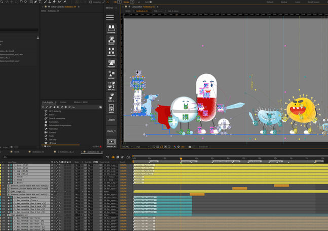 Анімація логотипа в After Effects