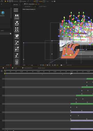 Кадр з 3D-проєкту Blender